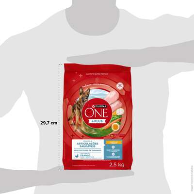 Ração Seca Purina One Plus Articulações Saudáveis para Cães Adultos Todas as Raças sabor Frango