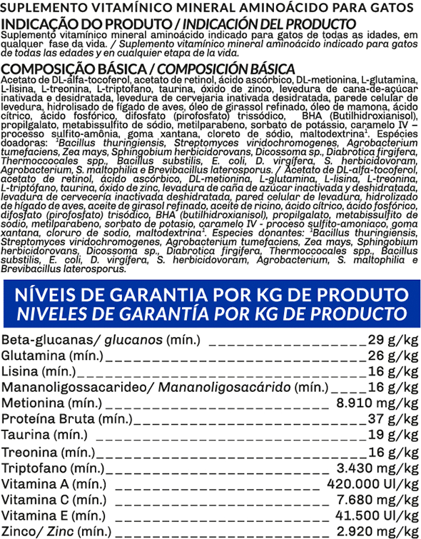Suplemento Organnact Promun Cat Pasta - 27 mL