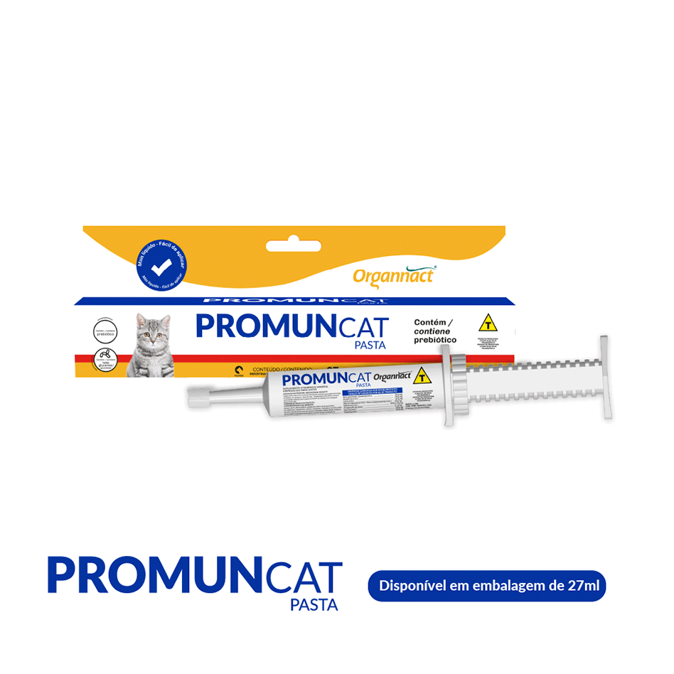 Suplemento Organnact Promun Cat Pasta - 27 mL