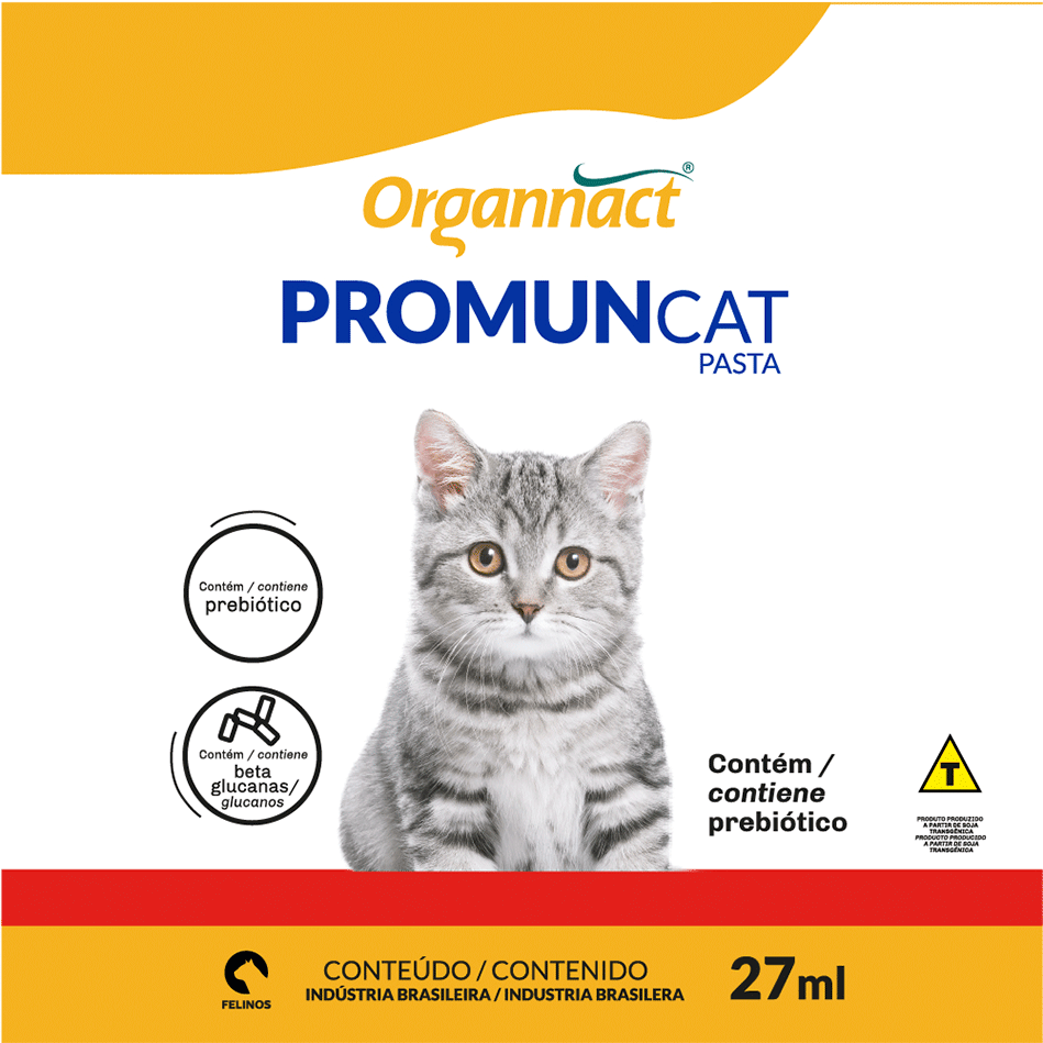 Suplemento Organnact Promun Cat Pasta - 27 mL