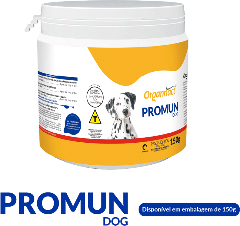 Suplemento Vitamínico Organnact Promum Dog - 150 g