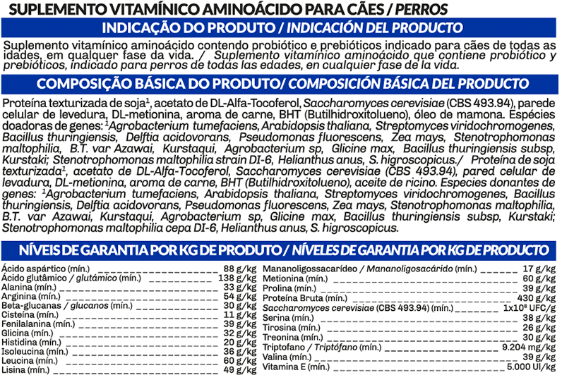 Suplemento Vitamínico Organnact Promum Dog - 150 g