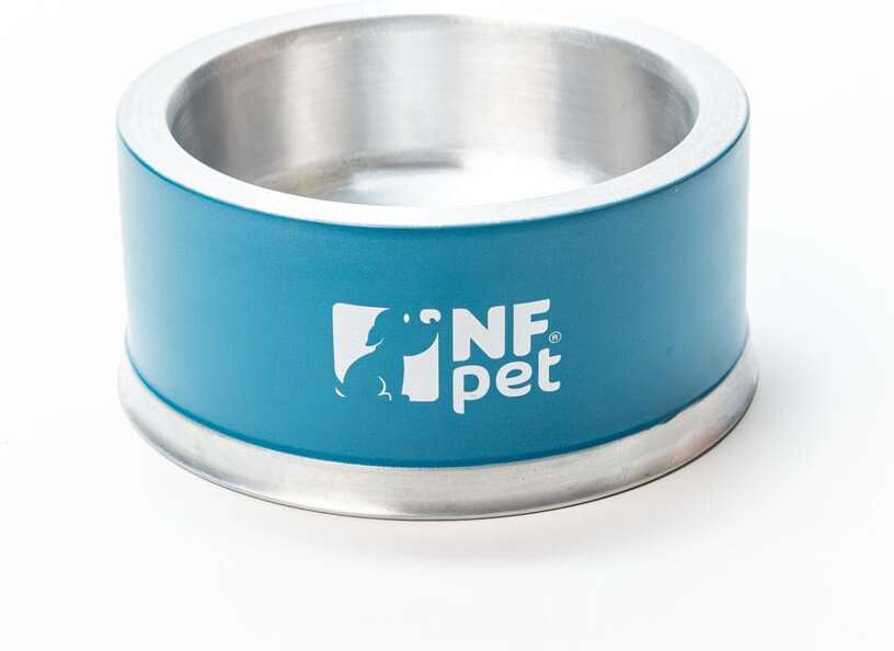 Bebedouro NF Pet Térmico Gelate Azul Glacial para Cães - 700 mL