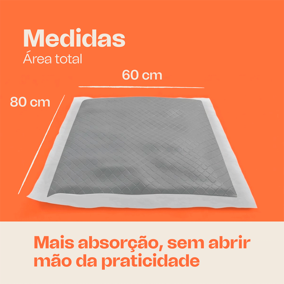 Tapete Higiênico Meau com Carvão Ativado para Cães - 30 Unidades