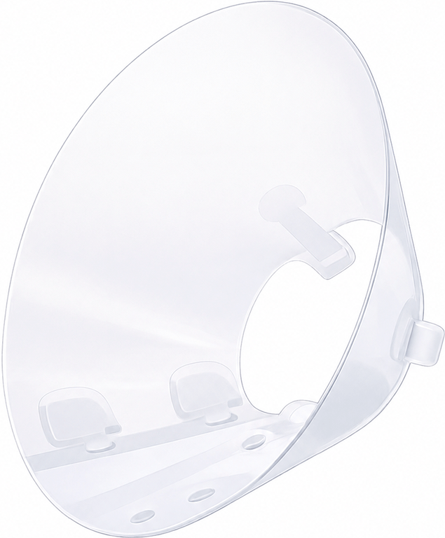 Colar Elizabetano Kruuse Buster Clic - 7,5 cm