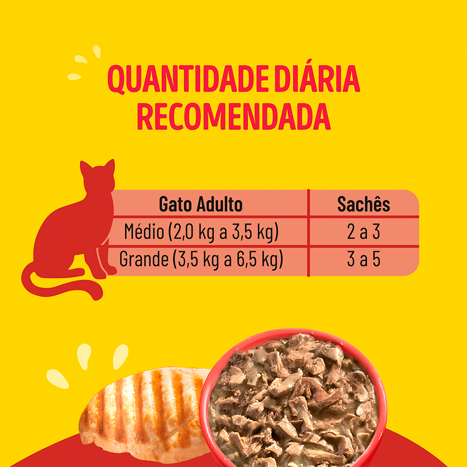Ração Úmida Friskies para Gatos Adultos Sabor Carne 85 g - Leve 15 Pague 12