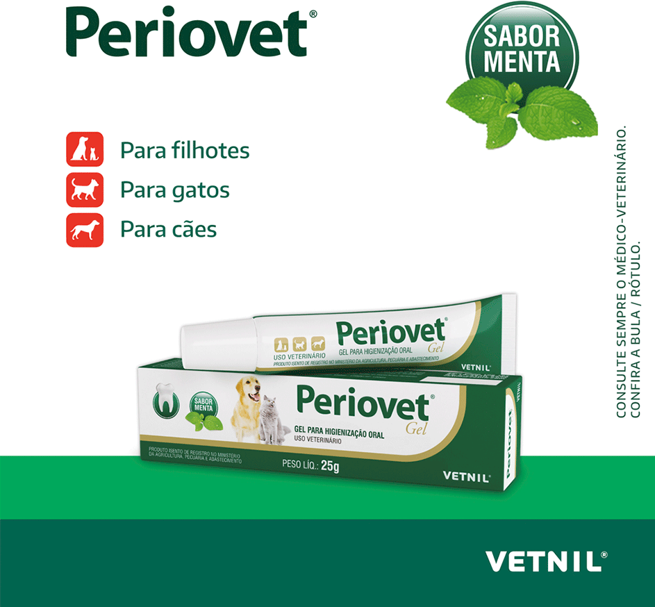 Gel Higiênico Bucal Vetnil Periovet - 25 g