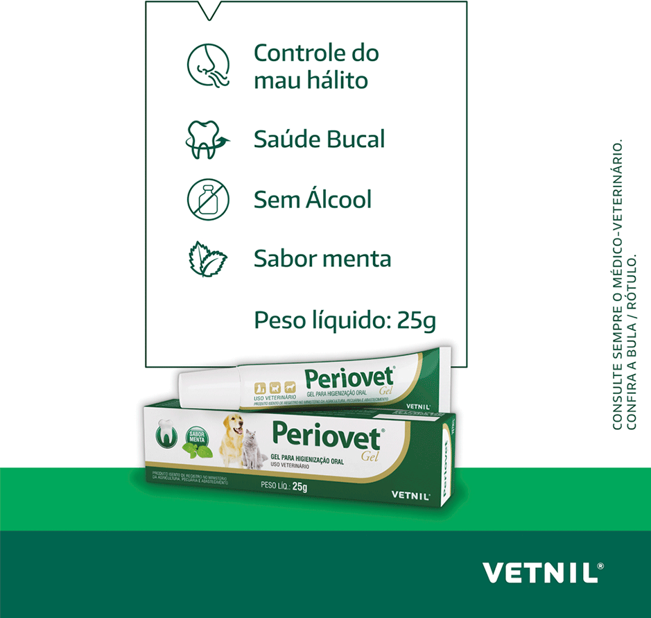 Gel Higiênico Bucal Vetnil Periovet - 25 g