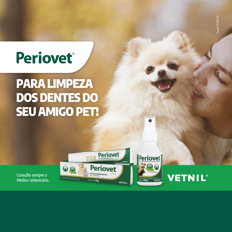 Solução Vetnil para Higiene Bucal em Spray Periovet - 100 mL