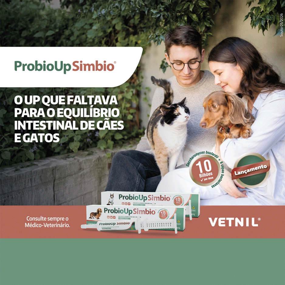 Suplemento Alimentar Vetnil Probioup Simbio para Cães e Gatos - 14 g