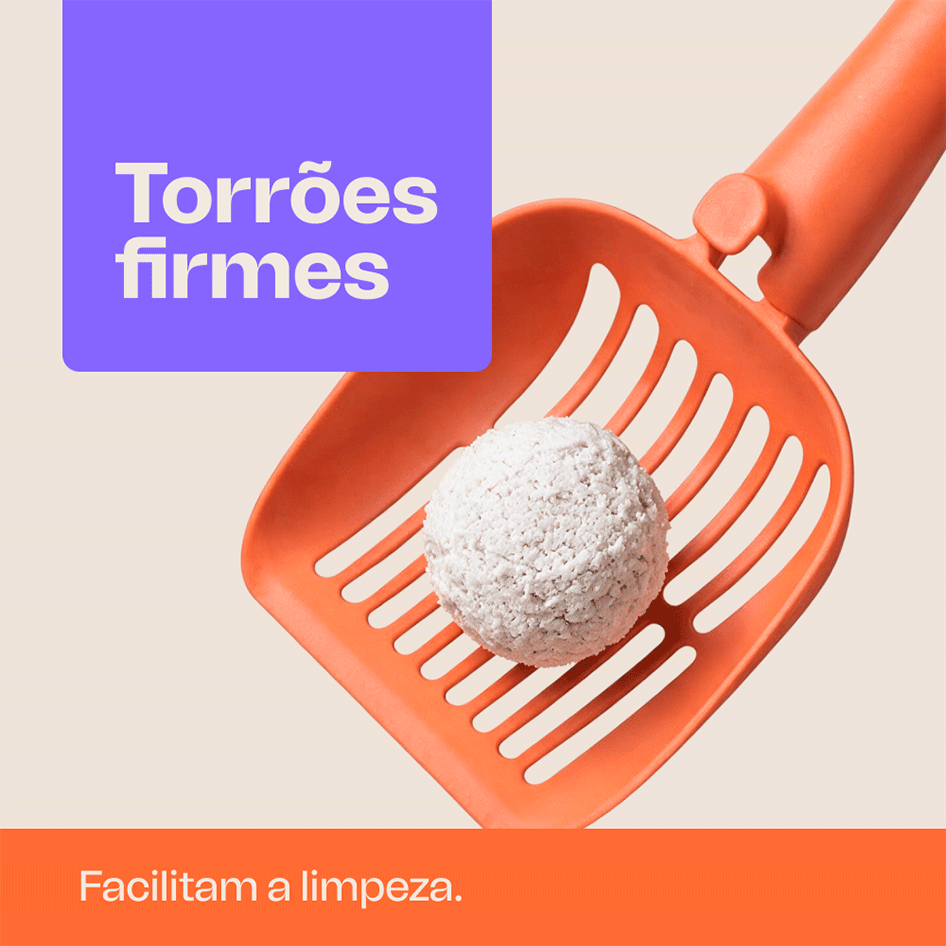 Granulado de Tofu e Lavanda Meau Grãos Finos para Gatos - 3,5Kg