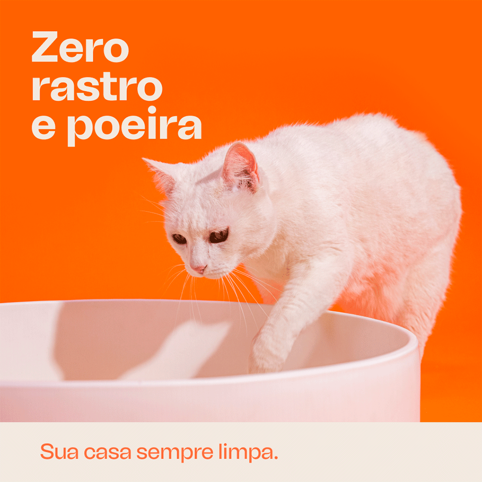 Granulado de Tofu Meau Grãos Finos para Gatos - 3,5Kg
