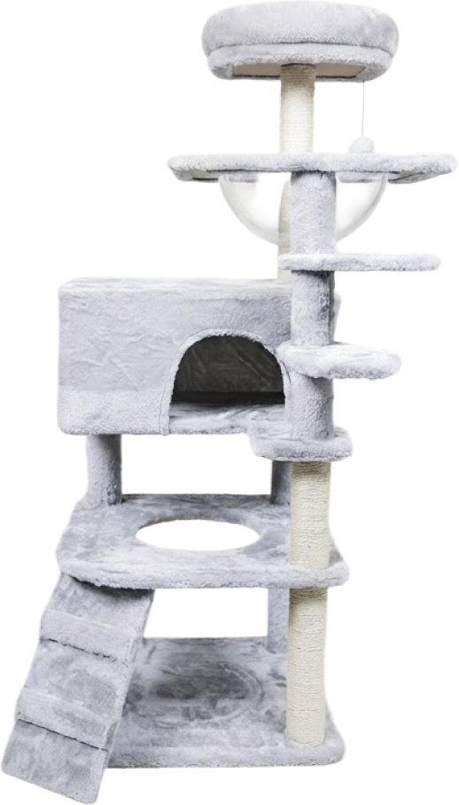 Brinquedo Arranhador Torre Meau 5 andares para Gatos - Tam. Único