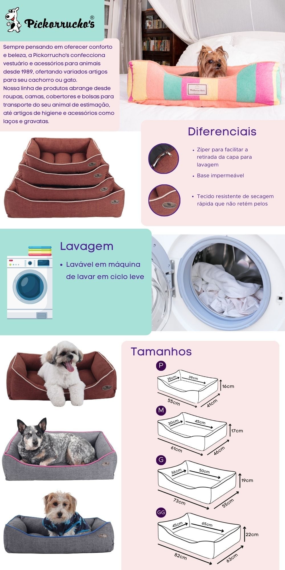 Encontre Cama Pickorruchos Sofist Cinza e Azul com entrega para todo o Brasil na Petlove. Te ajudamos a cuidar do seu pet como ele merece!