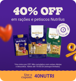 Tudo de nutrilus com 40% OFF para membros  (até 19/05)