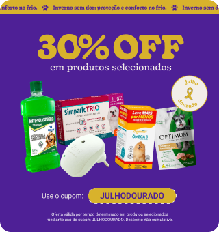 Julho Dourado: Prevenção de Doenças e Zoonoses com 30% OFF 