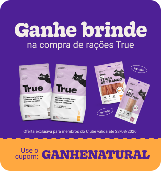 Compre ração true sacaria e ganhe